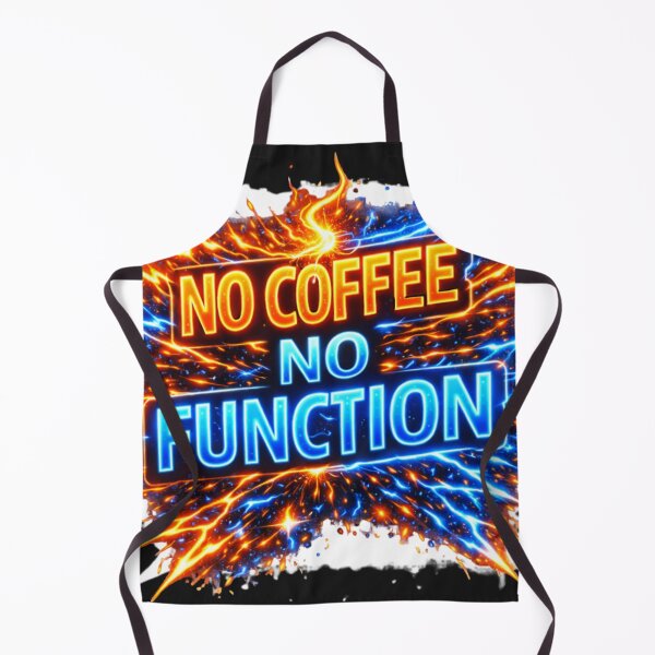 Item preview, NO COFFEE NO FUNCTION designed and sold by Nika Art Studio.