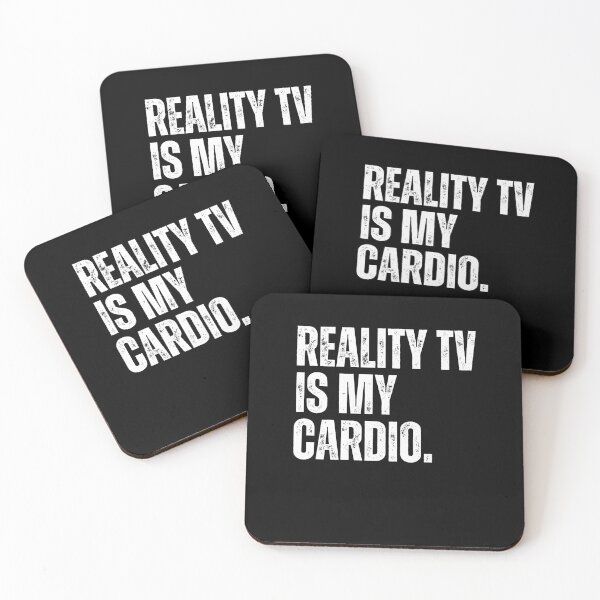 Item preview, Reality TV Is My Cardio Funny Binge Watching designed and sold by snowry.