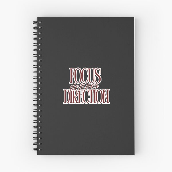 Item preview, Focus Defines Direction – Minimalist Mindset Motivation Quote designed and sold by AXIS-EQUILIBRIO.