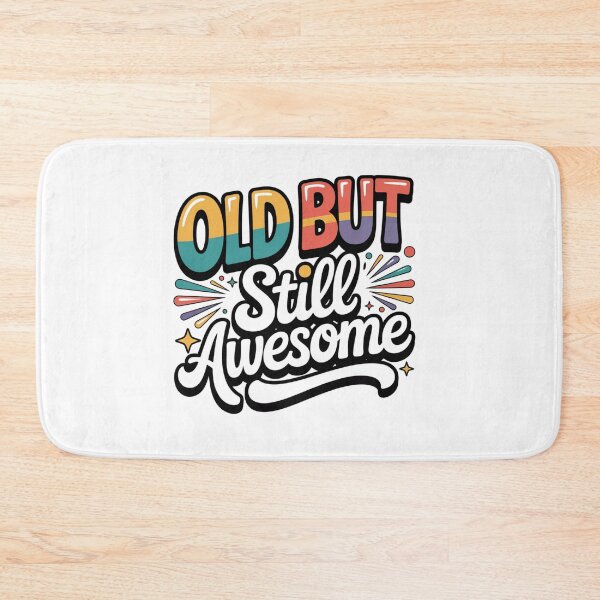 Item preview, Old But Still Awesome – Funny Aging Quote, Retro Birthday Humor Design designed and sold by WHDProduction45.