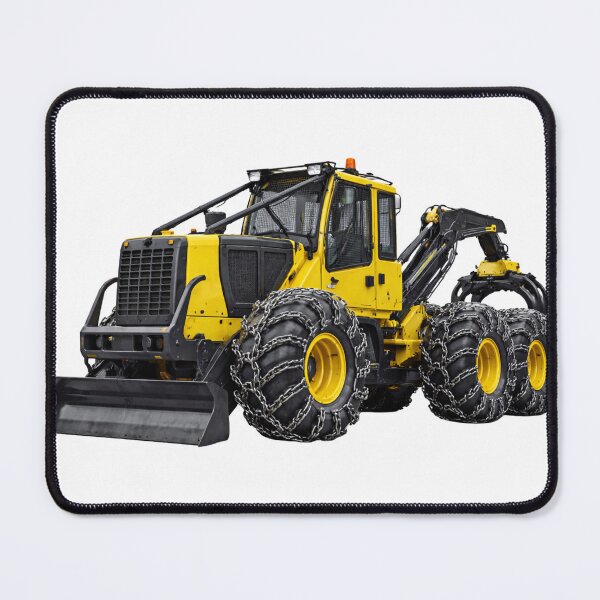 Item preview, Powerful Forest Grapple Skidder Heavy Machinery Illustration designed and sold by Radekku.