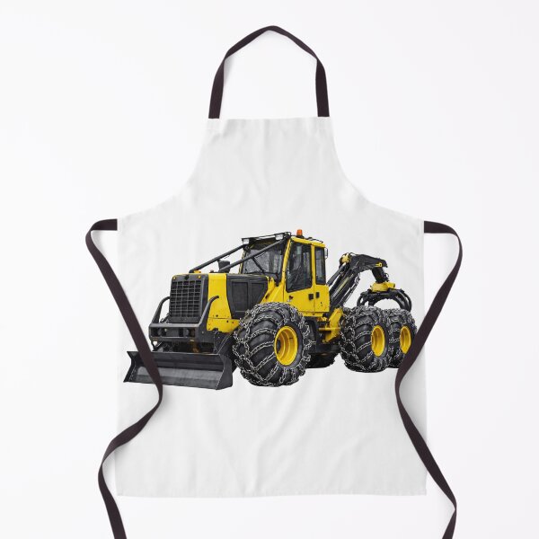 Item preview, Powerful Forest Grapple Skidder Heavy Machinery Illustration designed and sold by Radekku.
