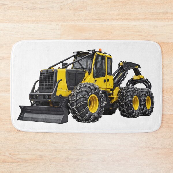Item preview, Powerful Forest Grapple Skidder Heavy Machinery Illustration designed and sold by Radekku.