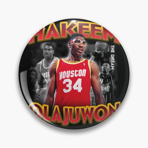 Item preview, Hakeem Olajuwon | Basketball Artwork Collage with Three Action Photos designed and sold by Zigmak.