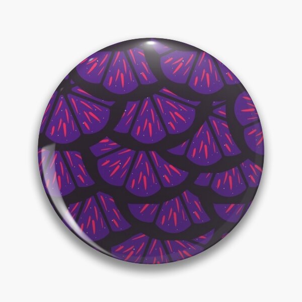 Item preview, Midnight Fruit Slices - Abstract Purple & Magenta Geometric Pattern designed and sold by Siriusvibes.