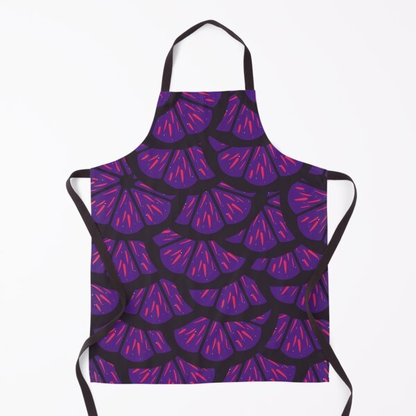 Item preview, Midnight Fruit Slices - Abstract Purple & Magenta Geometric Pattern designed and sold by Siriusvibes.