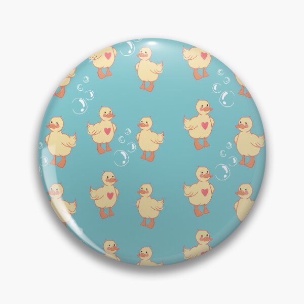 Item preview, Cute Duck and Bubbles Pattern designed and sold by MaiAndMu.