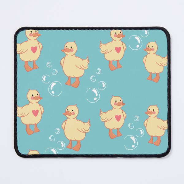 Item preview, Cute Duck and Bubbles Pattern designed and sold by MaiAndMu.