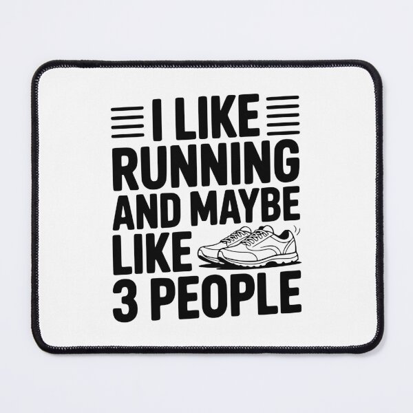 Item preview, I Like Running and Maybe Like 3 People designed and sold by Frank Ring.