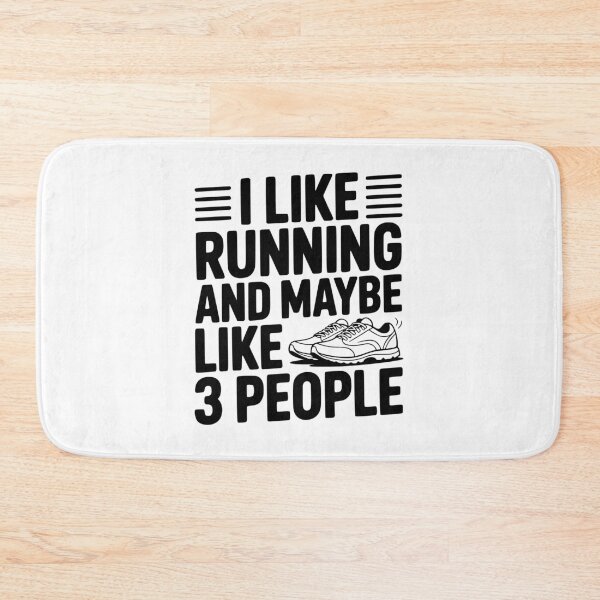 Item preview, I Like Running and Maybe Like 3 People designed and sold by Frank Ring.