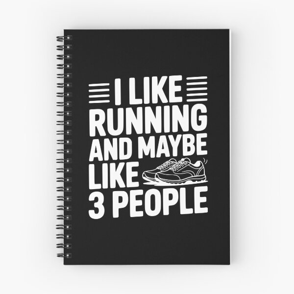 Item preview, I Like Running and Maybe Like 3 People designed and sold by Frank Ring.