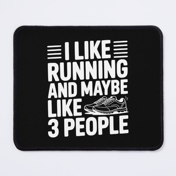 Item preview, I Like Running and Maybe Like 3 People designed and sold by Frank Ring.