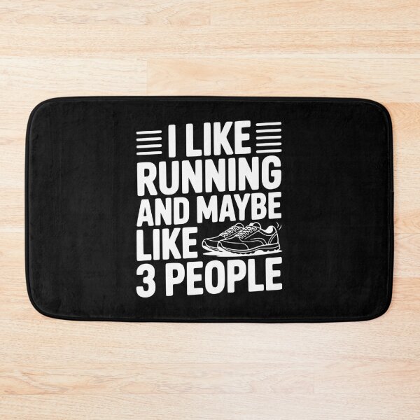 Item preview, I Like Running and Maybe Like 3 People designed and sold by Frank Ring.