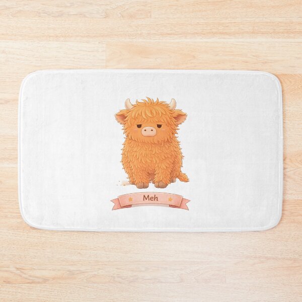 Item preview, Meh – Minimal Cow designed and sold by Creative and Humorous Arts.