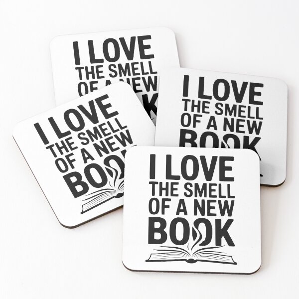 Item preview, I Love The Smell of a New Book designed and sold by Frank Ring.