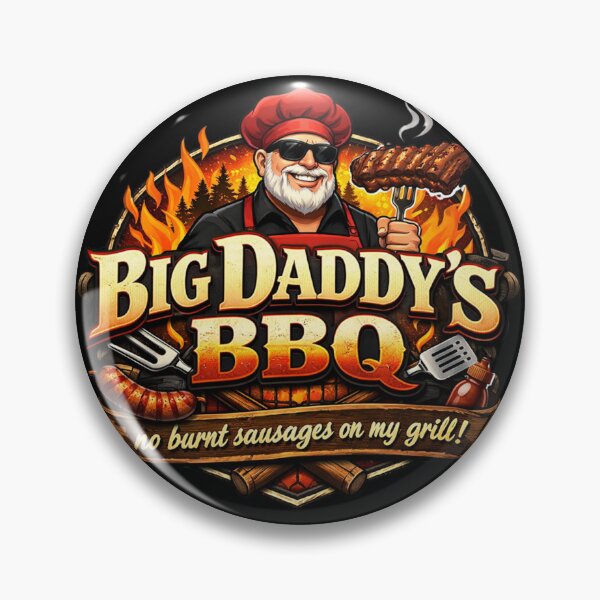 Item preview, Big Daddy's BBQ - The home of great cooking! designed and sold by Red Panda Gifts.