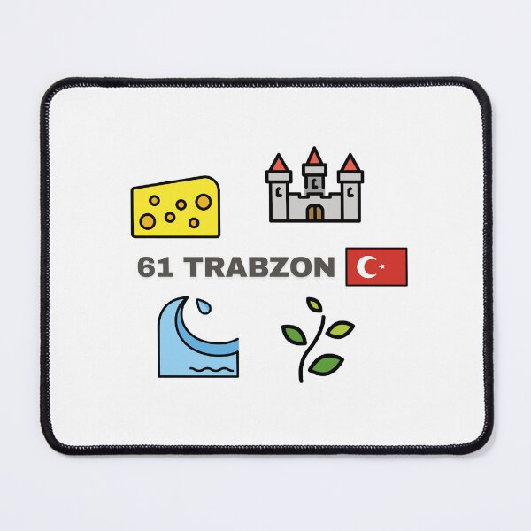 Item preview, Trabzon Vibes – Emoji Design (Cheese, Castle, Sea, Nature) designed and sold by iccdesignsshop.