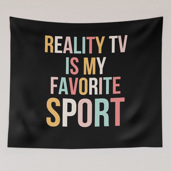 Item preview, Reality TV Is My Favorite Sport Funny Watcher designed and sold by snowry.