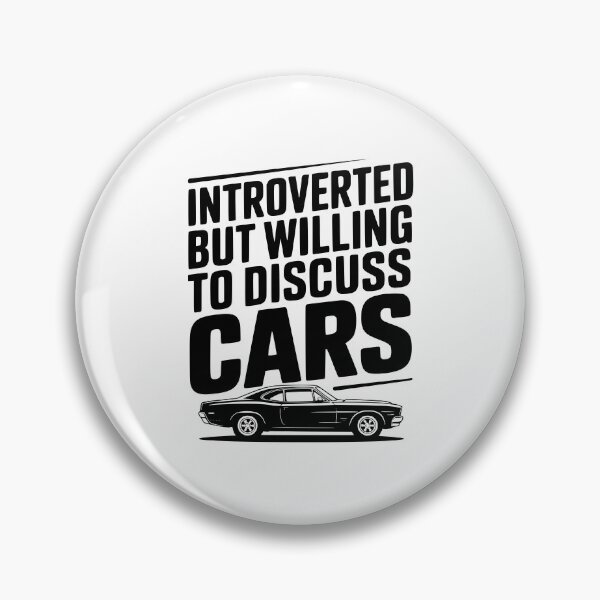 Item preview, Introverted but Willing to Discuss Cars designed and sold by Frank Ring.