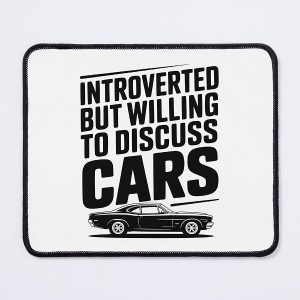 Item preview, Introverted but Willing to Discuss Cars designed and sold by Frank Ring.