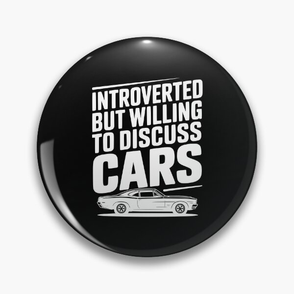 Item preview, Introverted but Willing to Discuss Cars designed and sold by Frank Ring.