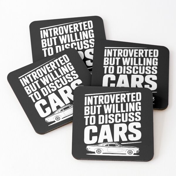 Item preview, Introverted but Willing to Discuss Cars designed and sold by Frank Ring.