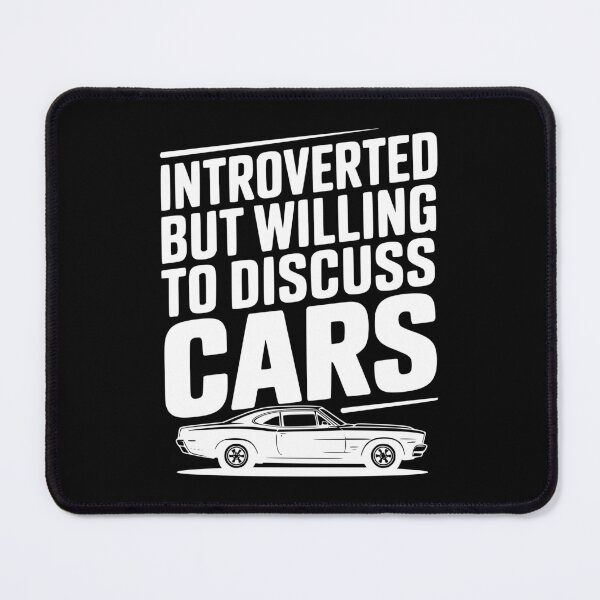 Item preview, Introverted but Willing to Discuss Cars designed and sold by Frank Ring.
