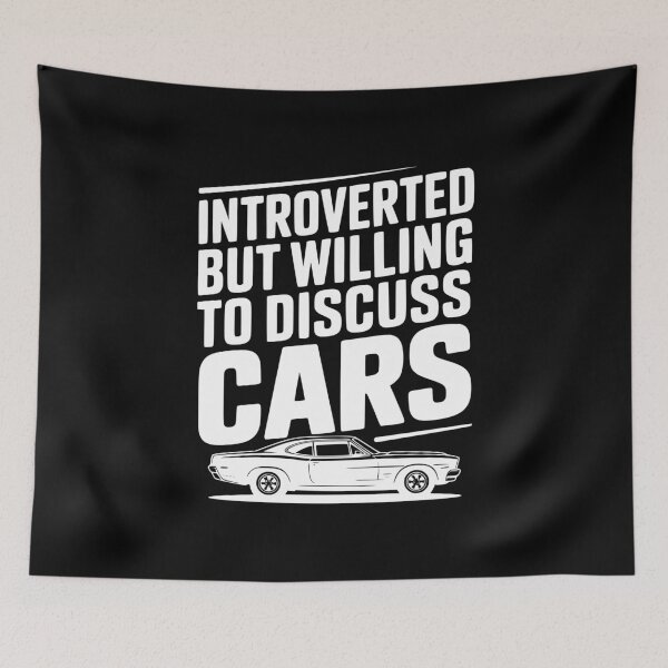 Item preview, Introverted but Willing to Discuss Cars designed and sold by Frank Ring.