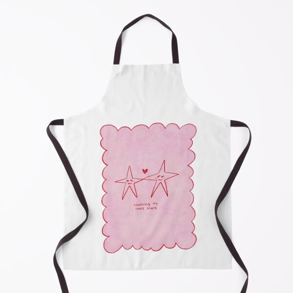 Item preview, Counting My Lucky Stars - Cute Stars Pastel Pink designed and sold by PYXOO.