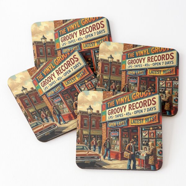 Item preview, The Vinyl Groove: A Record Store Tribute designed and sold by Art's Diner.