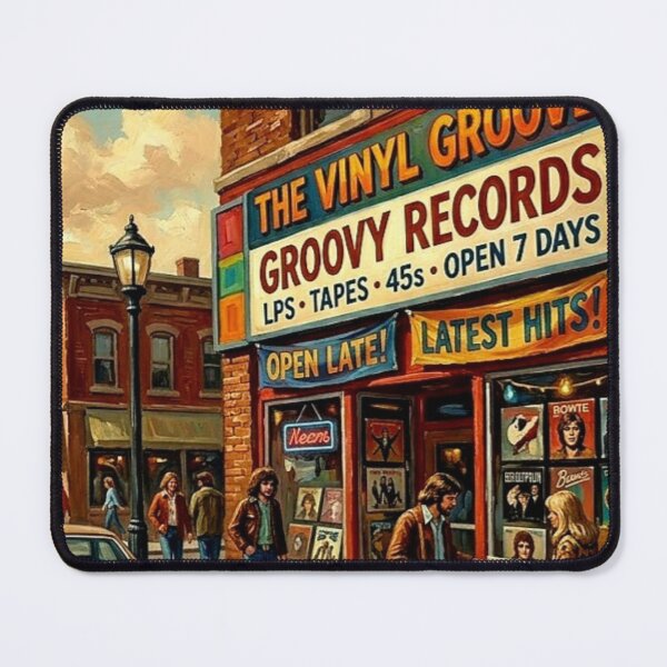Item preview, The Vinyl Groove: A Record Store Tribute designed and sold by Art's Diner.