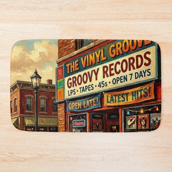 Item preview, The Vinyl Groove: A Record Store Tribute designed and sold by Art's Diner.