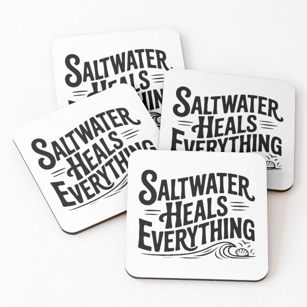 Item preview, Saltwater Heals Everything designed and sold by Frank Ring.