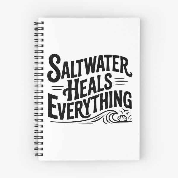 Item preview, Saltwater Heals Everything designed and sold by Frank Ring.