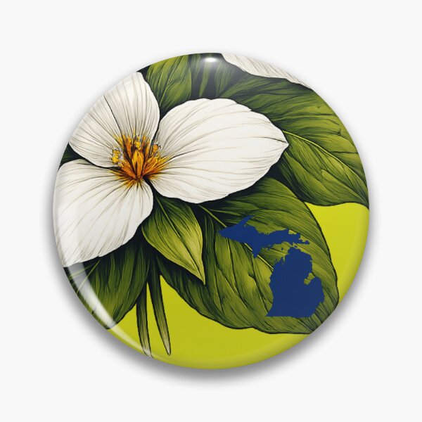 Item preview, Michigan Trilliums designed and sold by FreshWaterWares.