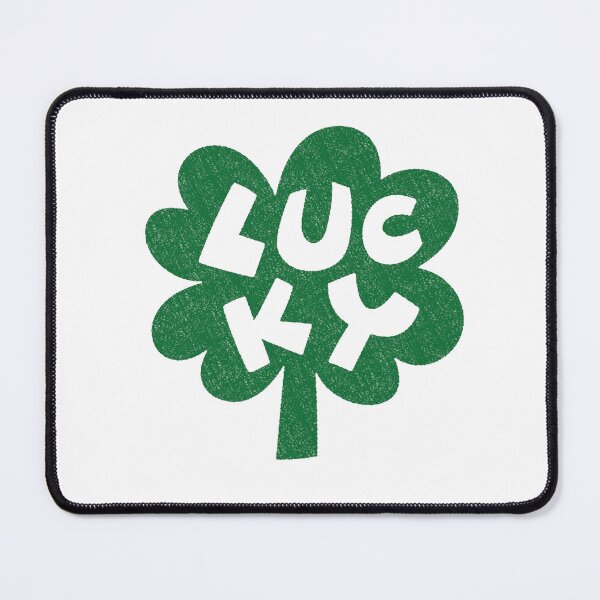Item preview, Lucky Shamrock Vintage - Textured Green Four-Leaf Clover designed and sold by PYXOO.