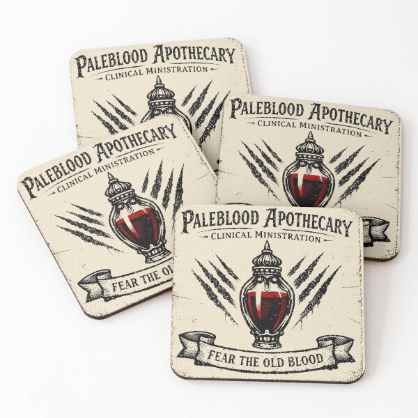 Item preview, Paleblood Apothecary Fear The Old Blood Label designed and sold by agearb.