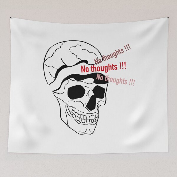 Item preview, No thoughts designed and sold by Maryart8.