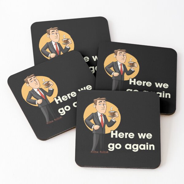 Item preview, Here We Go Again Funny Lawyer & Tired Office Humor Gift designed and sold by FMproject.