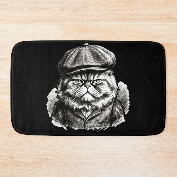 Item preview, The Peaky Blinders Grumpy Cat designed and sold by Paws And Pause.