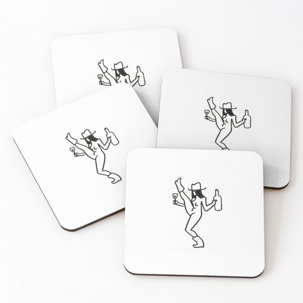 Item preview, Yoga & Wine - Minimalist Illustration of a Balancing Pose with a Wine Glass designed and sold by PYXOO.