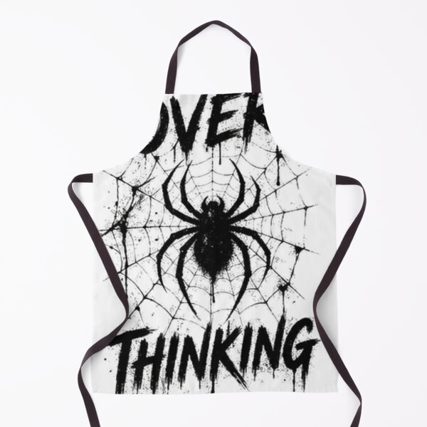 Item preview, Overthinking Shirt, Minimal Grunge Spider Tee designed and sold by PoisedPaper.