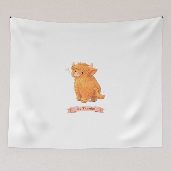Item preview, No Thanks – Funny Cow designed and sold by Creative and Humorous Arts.