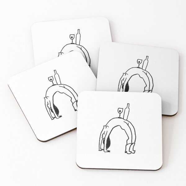 Item preview, Cowgirl Yoga & Wine Bridge - Minimalist Line Art Illustration of Balance designed and sold by PYXOO.