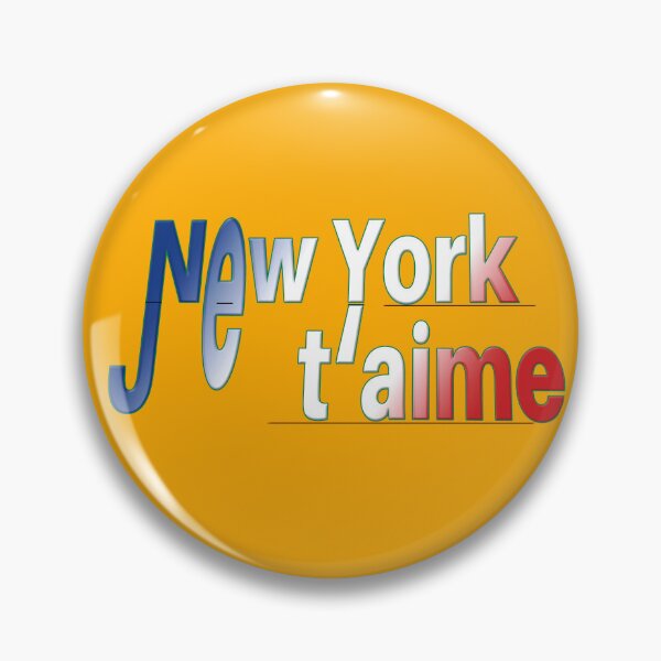 Item preview, "New York" - 'I love you' in French! designed and sold by Alan-David.