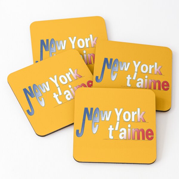 Item preview, "New York" - 'I love you' in French! designed and sold by Alan-David.