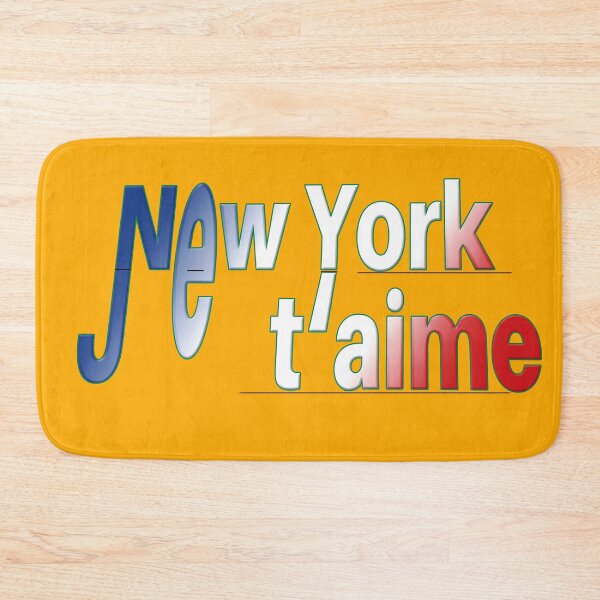 Item preview, "New York" - 'I love you' in French! designed and sold by Alan-David.