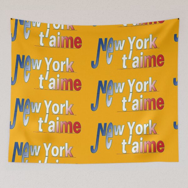 Item preview, "New York" - 'I love you' in French! designed and sold by Alan-David.