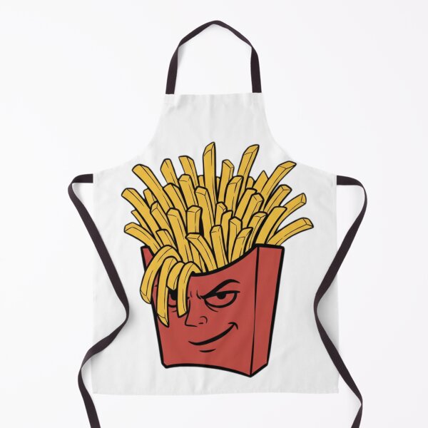 Item preview, Salty Attitude – Smirking Fries Character | Bold Minimal Food Illustration designed and sold by Droosam.