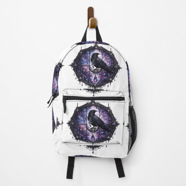 Item preview, Galaxy Raven Gothic Window designed and sold by jgvisualarts.